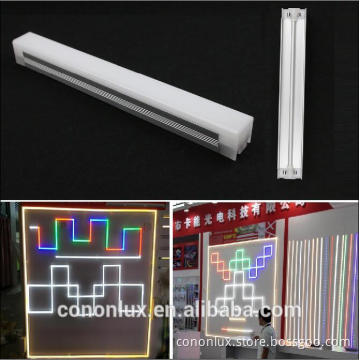 New Suspended/Wall mounted aluminum led track linear line light, Led light bar lamp on rail with magnet, 5W/9W/15W/18 available